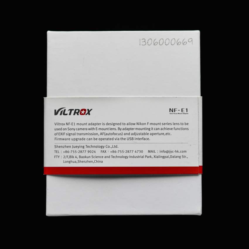 Viltrox NF-E1 AF Nikon F-mount lens adapter for Sony E-mount DSLRs - 1 - All electronics products  on Aster Vender