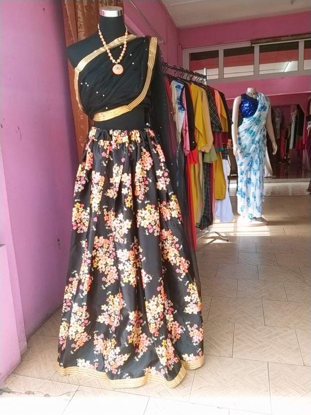 Lehenga sarees Churidar  - 0 - Suits (Women)  on Aster Vender