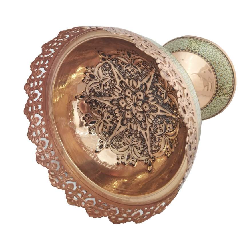 Copper nuts bowl - 0 - Handmade  on Aster Vender