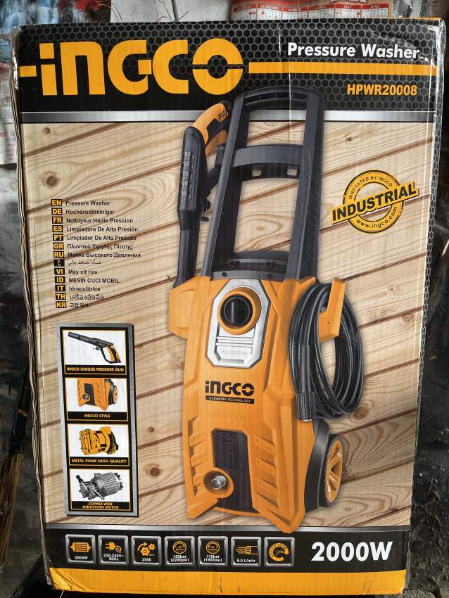 PRESSURE WASHER & VACUUM CLEANER - INGCO - 0 - All Hand Power Tools  on Aster Vender