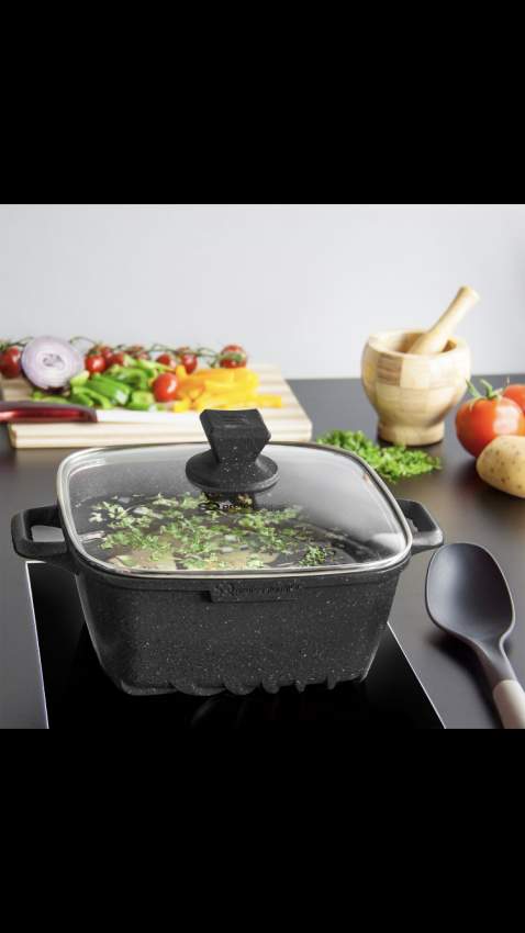 SQ Professional Nea Marbell 4 Pieces Die-cast Non Stick Cookware Set - 4 - Kitchen appliances  on Aster Vender