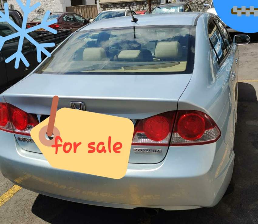 HONDA CIVIC hybrid ,Year 2007  - price negotiable - 0 - Family Cars  on Aster Vender