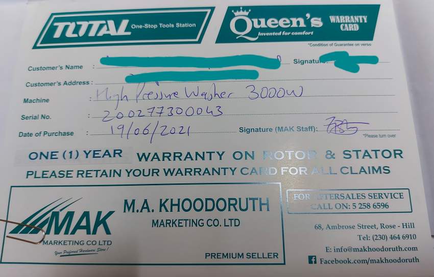 Industrial Pressure washer 130bar  - 0 - Other building materials  on Aster Vender