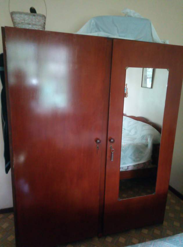 Chambre complète lit matelas plus armoire - 0 - Bedroom Furnitures  on Aster Vender