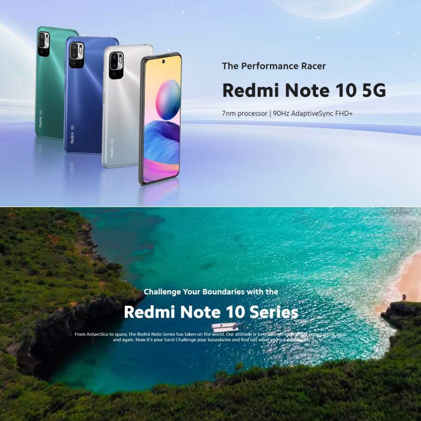Xiaomi Redmi Note 10 5G 48MP - 1 - Xiaomi Phones  on Aster Vender