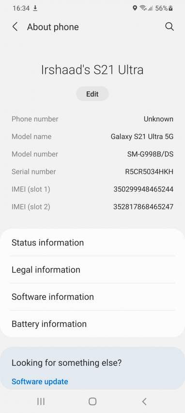 Samsung S21 ultra - 1 - Galaxy S Series  on Aster Vender