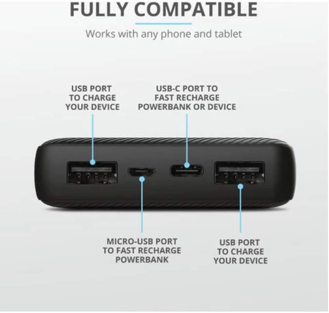 Trust Primo 15000 mah Powerbank for Sale - 2 - External battery  on Aster Vender