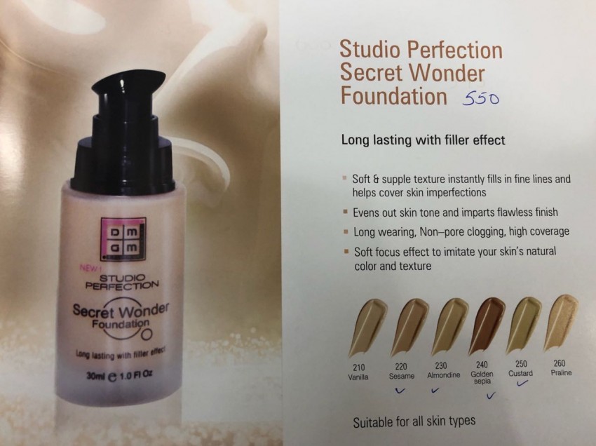 Studio Perfection Secret Wonder Foundation - 0 - Foundation  on Aster Vender