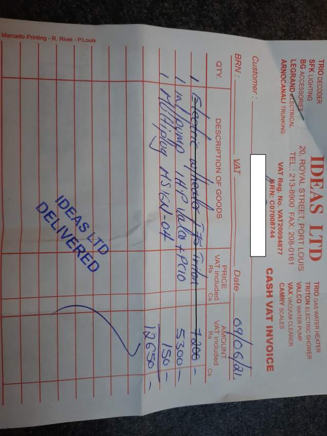 Automatic water pump - 0 - All household appliances  on Aster Vender