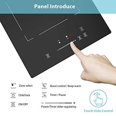 DOUBLE PLAQUE À INDUCTION 2 ANS DE GARANTIE CONSTRUCTEUR - 5 - Kitchen appliances  on Aster Vender