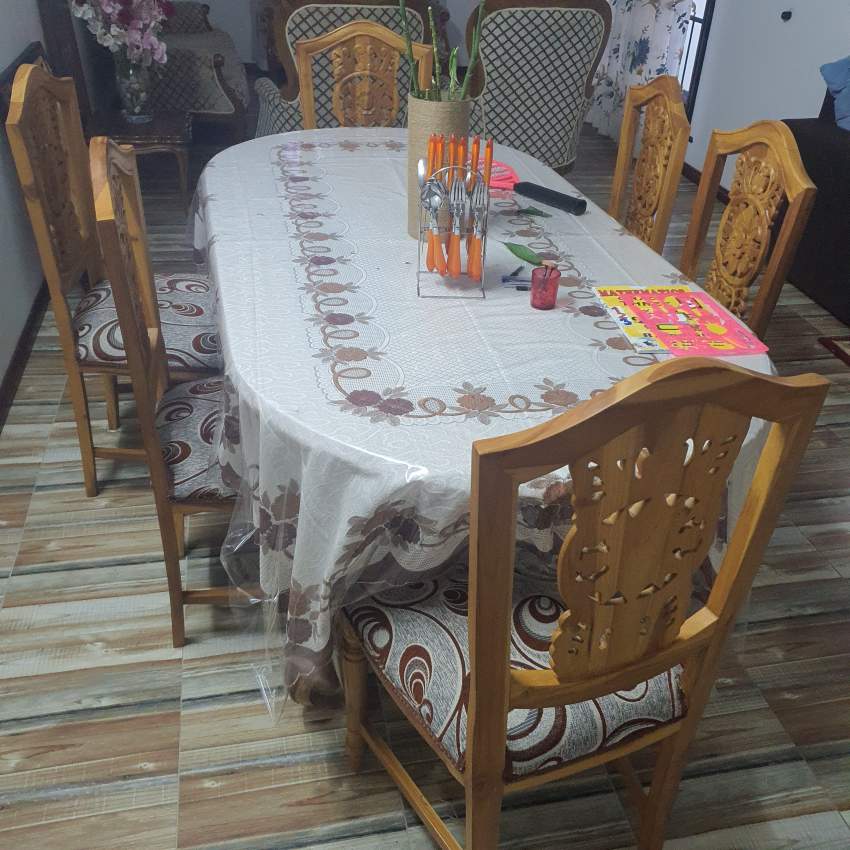 Dining Table Tek 6 Chairs - 1 - Tables  on Aster Vender