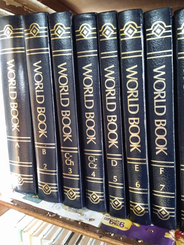 THE A-Z WORLD BOOK ENCYCLOPEDIA + DICTIONARIES - 24 VOLUMES - 0 - Encyclopedias and lexicons  on Aster Vender