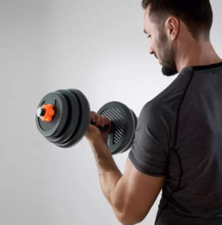 All In One Dumbbells Set 20kg - 2 - Fitness & gym equipment  on Aster Vender