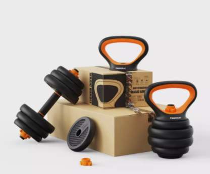 All In One Dumbbells Set 20kg - 4 - Fitness & gym equipment  on Aster Vender