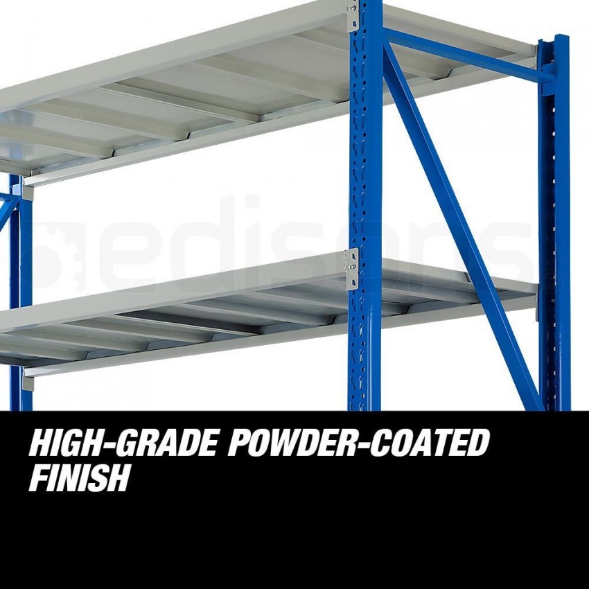 1.5x2M 1000KG Metal Warehouse Racking Storage Garage Shelving Steel Sh - 5 - Others  on Aster Vender