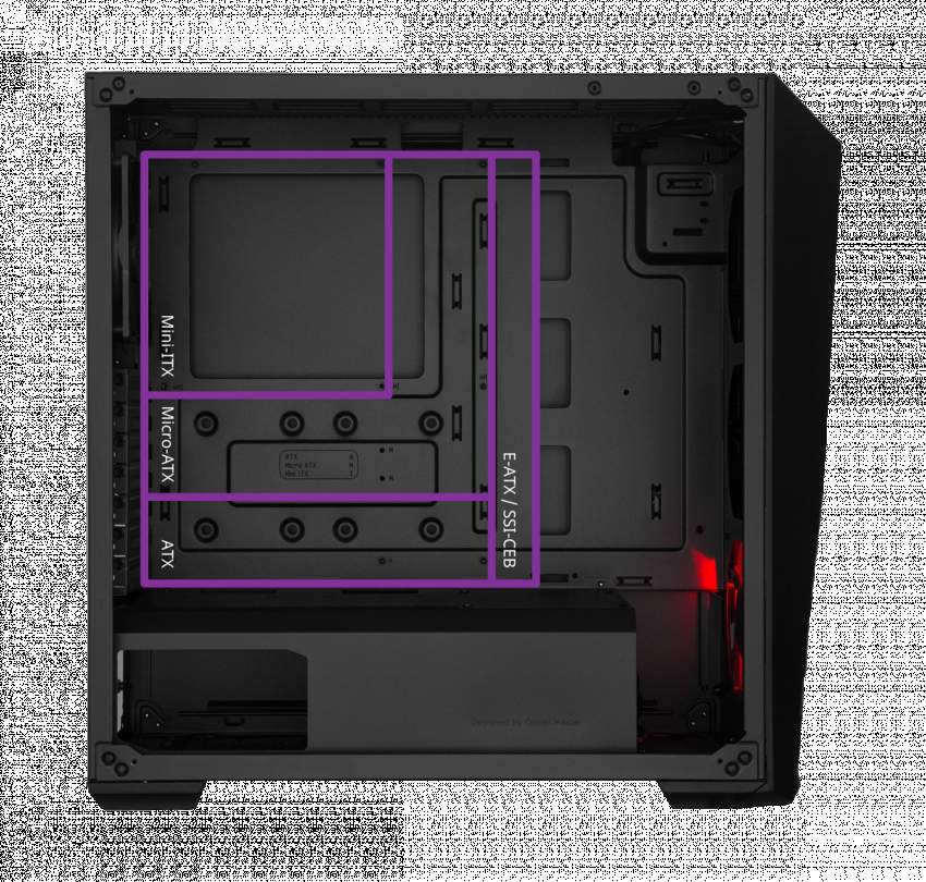 Coolermaster Computer Gaming Case  - 1 - All Informatics Products  on Aster Vender