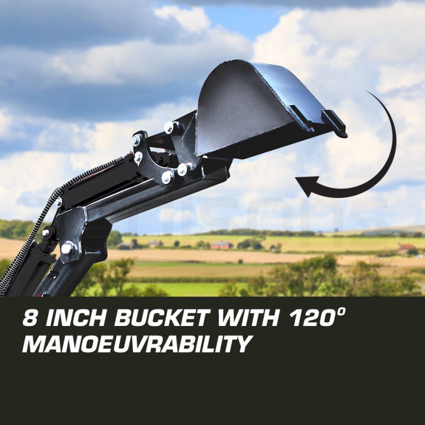 9HP Backhoe - Petrol Excavator 4-Stroke Hydraulic Bucket Towable - 3 - Other heavy trucks  on Aster Vender