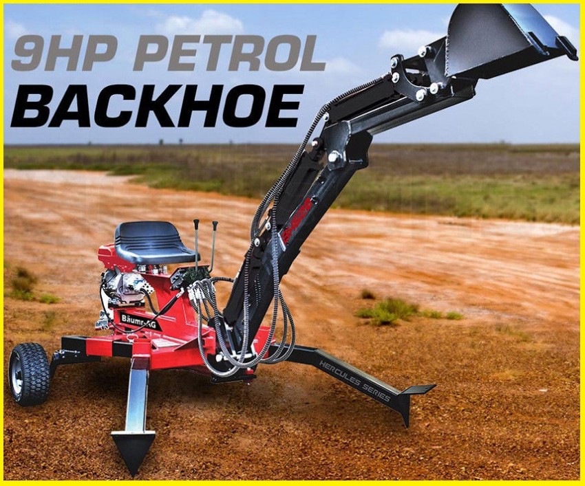 9HP Backhoe - Petrol Excavator 4-Stroke Hydraulic Bucket Towable - 9 - Other heavy trucks  on Aster Vender