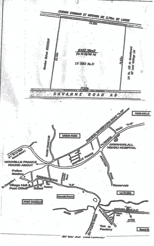 * Agricultural land 1 A 44 Perches, La FLora - Royal Rd * - 0 - Land  on Aster Vender