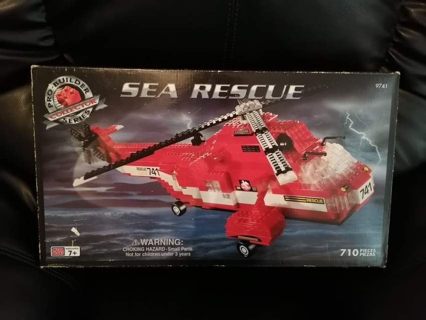 Lego Sea Rescue Helicopter 710 Pieces 7+ Yrs - 0 - Lego  on Aster Vender
