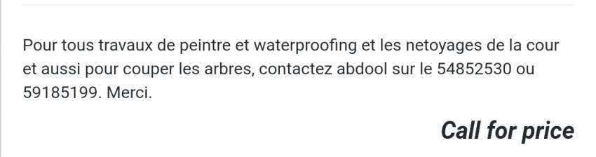 Peintre - 1 - Events  on Aster Vender