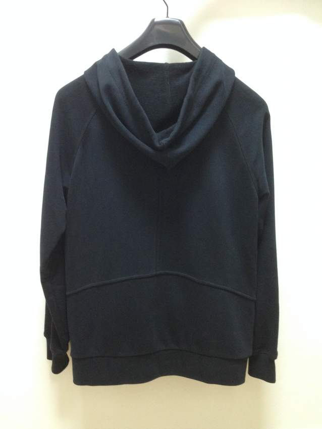 Alexander McQueen - Black Asymmetric Zip Hoodie  - 2 - Hoodies & Sweatshirts (Men)  on Aster Vender