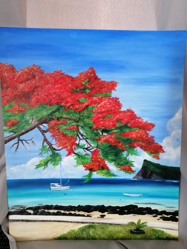 Tableau Flamboyant  - 0 - Paintings  on Aster Vender