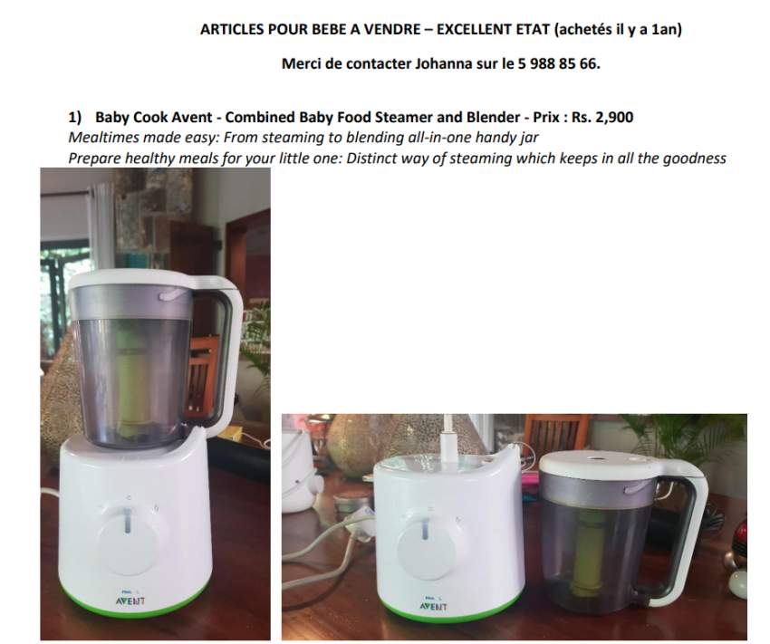 Baby items to sell - very good condition (prices on pictures) - 0 - Kids Stuff  on Aster Vender