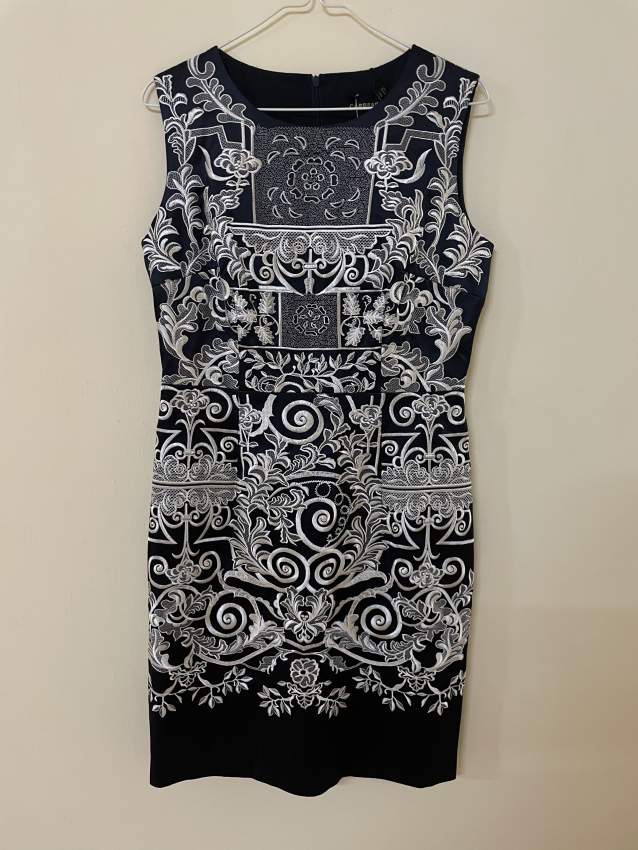 Evening/ party dress UK size 10-12, dark blue/ navy - 1 - Dresses (Women)  on Aster Vender