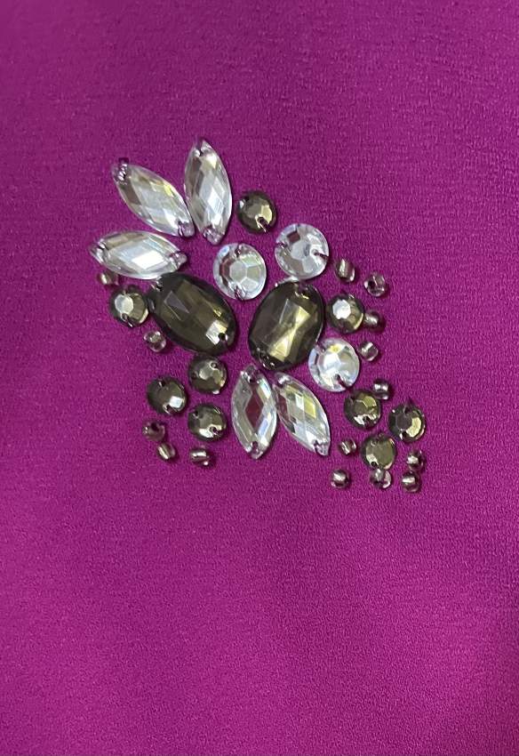 Evening/ party dress UK size 10-12, fuschia pink - 1 - Dresses (Women)  on Aster Vender