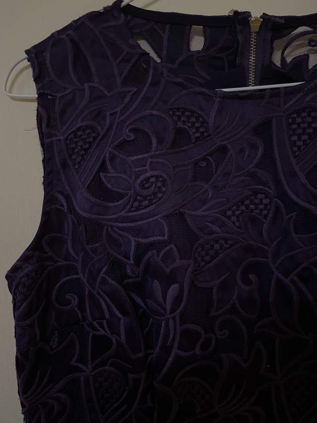 Evening/ party dress, UK size 10-12, purple - 2 - Dresses (Women)  on Aster Vender