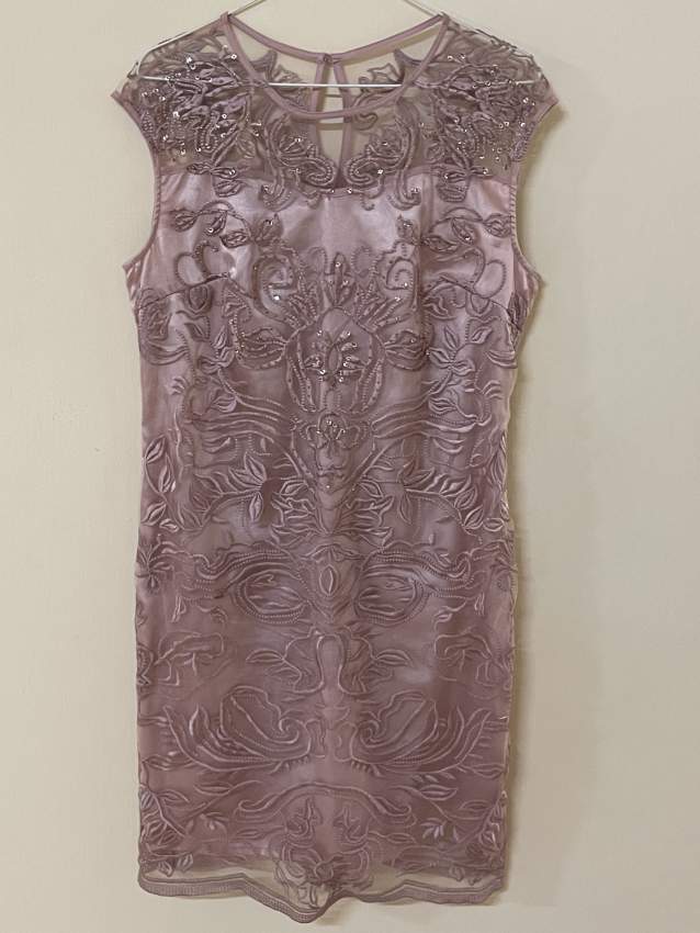 Evening/ party dress UK size 10-12, dusky pink - 0 - Dresses (Women)  on Aster Vender