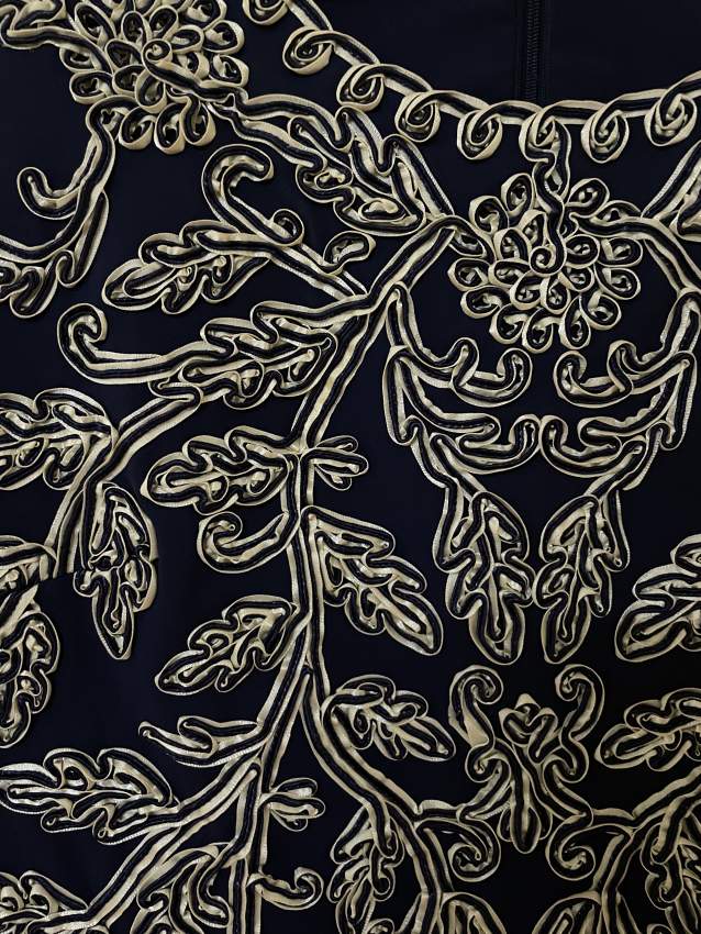 Evening/ party dress UK size 10-12, deep blue/ navy - 1 - Dresses (Women)  on Aster Vender