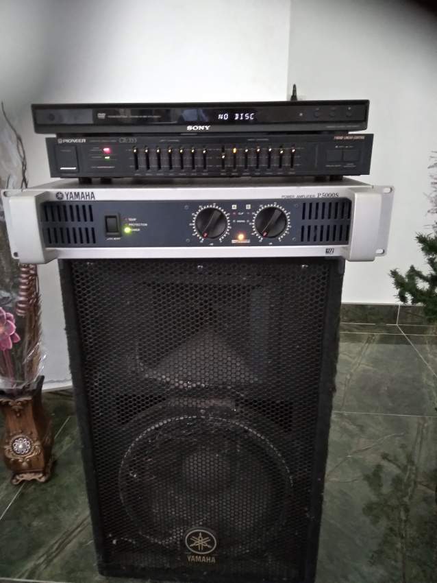 Amplifier, speakers and equalizer  - 4 - Other Studio Equipment  on Aster Vender