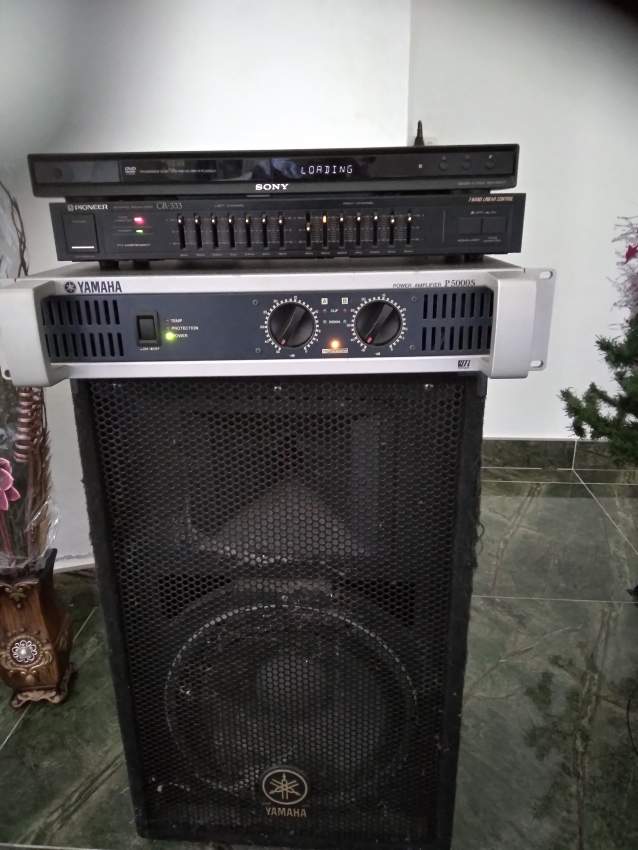 Amplifier, speakers and equalizer  - 3 - Other Studio Equipment  on Aster Vender