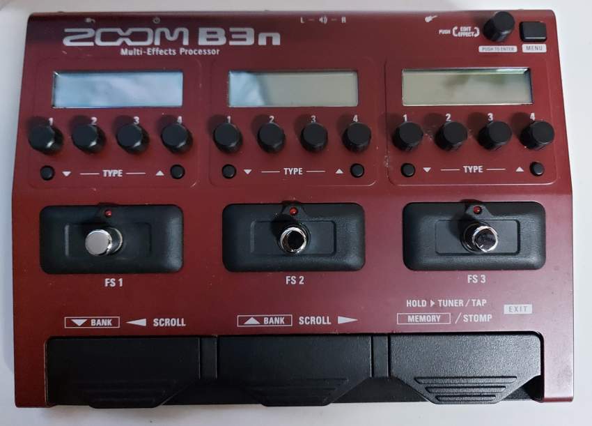 Zoom B3n Multi Effects Processor  - 1 - Processors, effects, etc  on Aster Vender