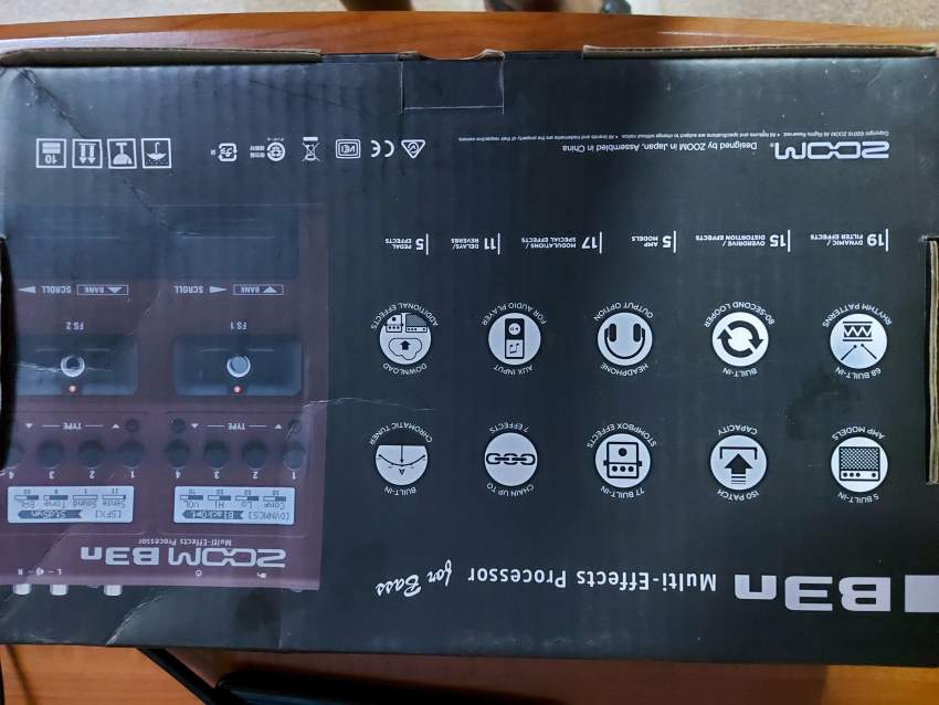 Zoom B3n Multi Effects Processor  - 0 - Processors, effects, etc  on Aster Vender