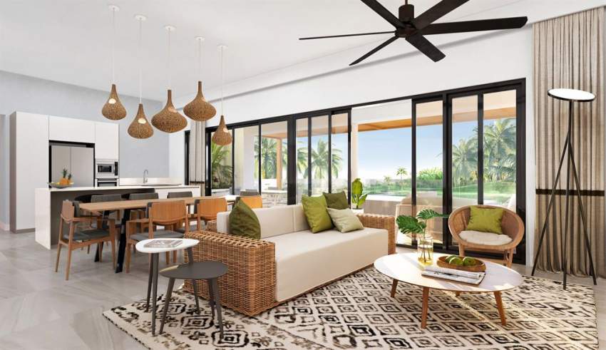 (Ref. MA7-168) Penthouse - Haute Rive avec vue sur le golf d'Azuri - 1 - Apartments  on Aster Vender