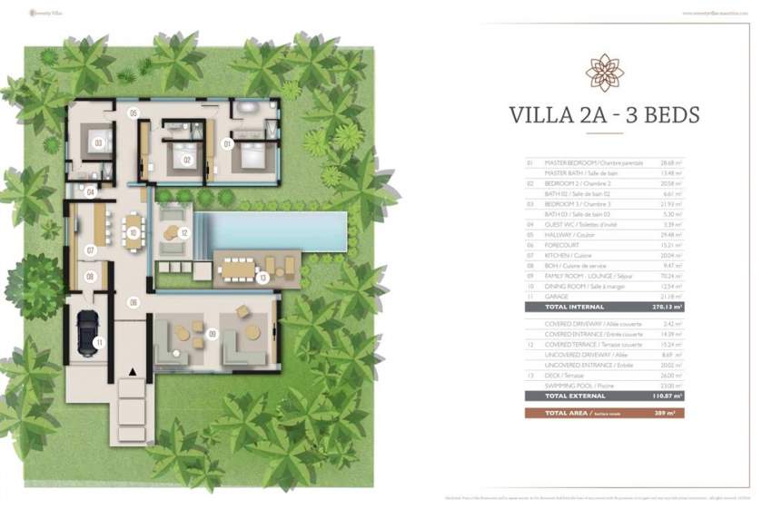 (Ref. MA7-172) A vendre Magnifique villa - Pereybere.  - 3 - Villas  on Aster Vender