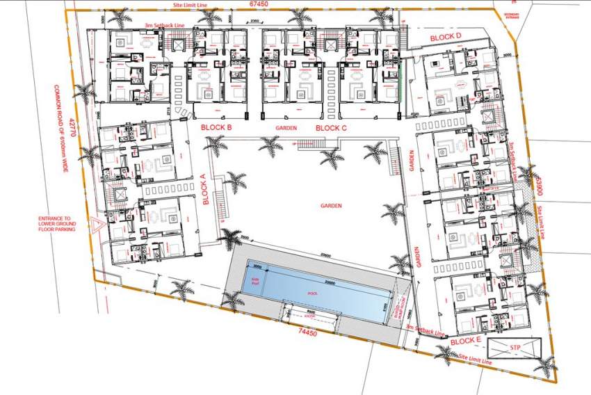 (Ref. MA7-320) Appartement situé dans un jardin tropical luxuriant - 4 - Apartments  on Aster Vender