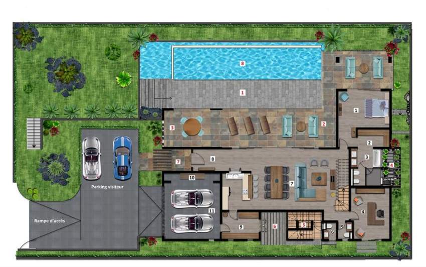 (Ref.MA7-337) Villa en harmonie avec la nature, entre terre et mer - 2 - Villas  on Aster Vender