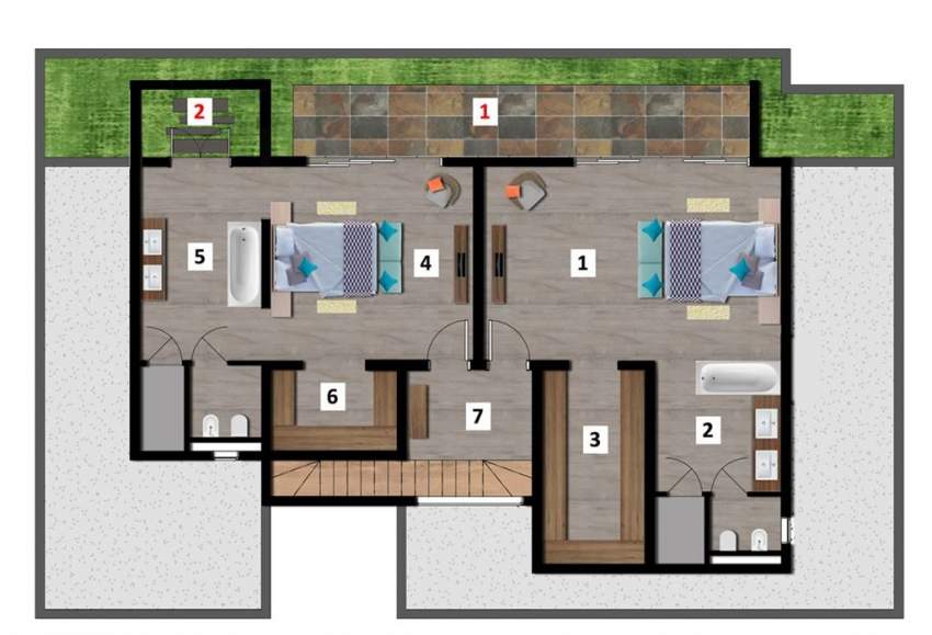 (Ref. MA7-339) Un programme atypique à Grand Baie - 1 - Villas  on Aster Vender