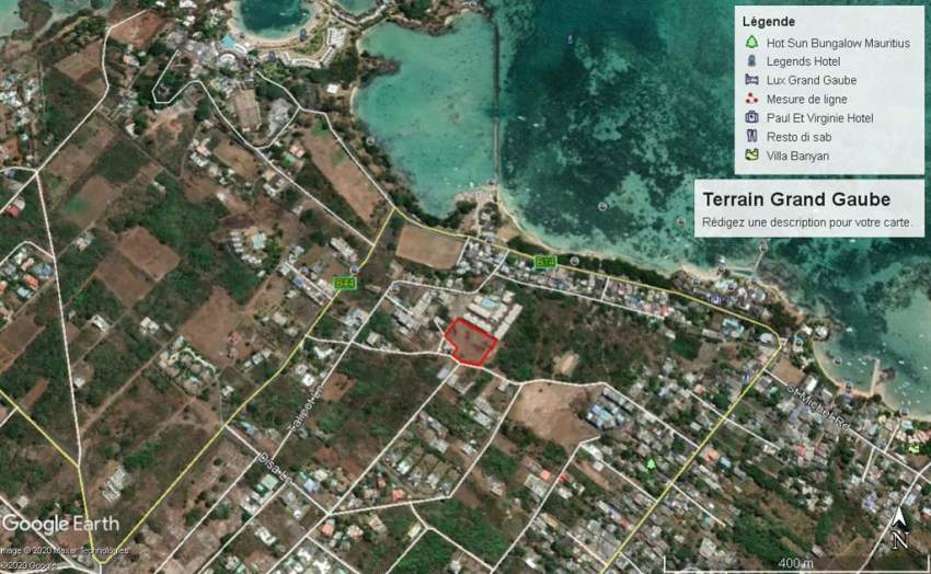 (Ref. MA7-348) Terrain résidentiel à 10 minutes de la plage - 6 - Land  on Aster Vender