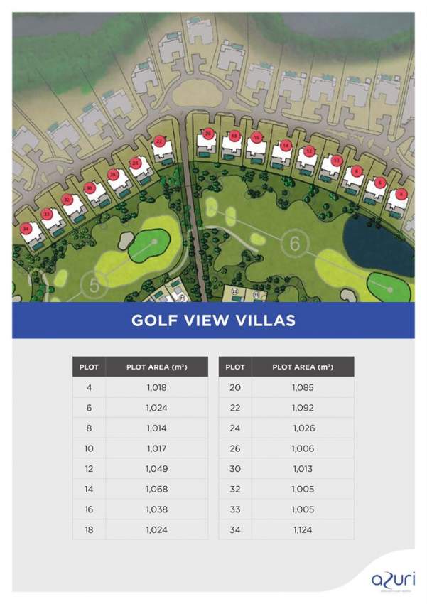 (Ref. MA7-360)  Terrain Viabilisé sur le golf  - 1 - Land  on Aster Vender