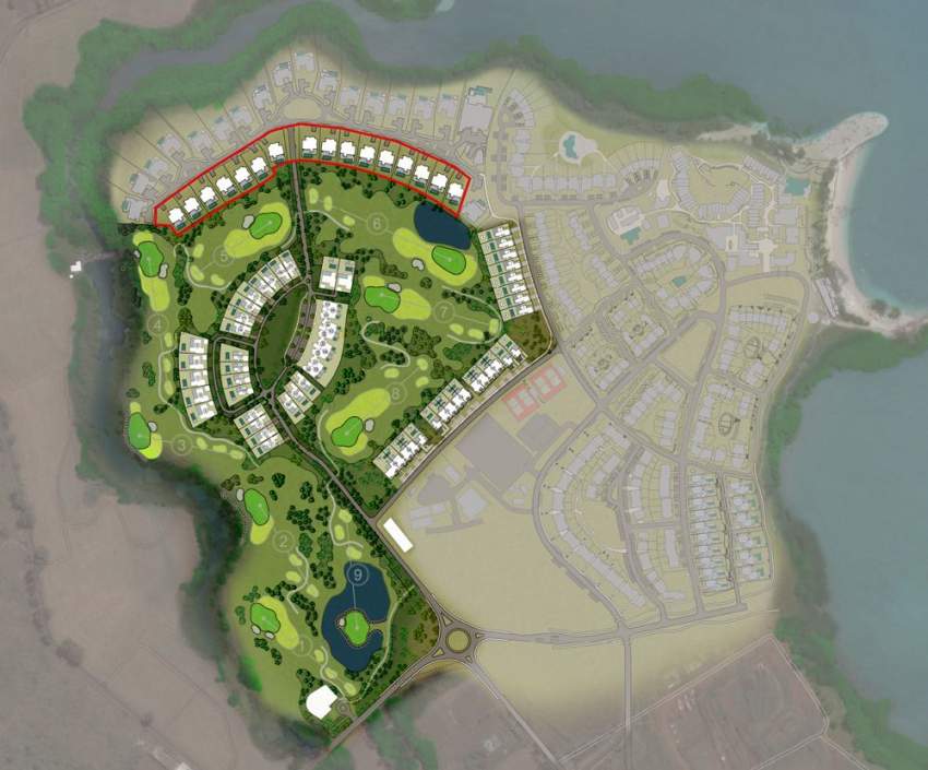 (Ref. MA7-360)  Terrain Viabilisé sur le golf  - 2 - Land  on Aster Vender