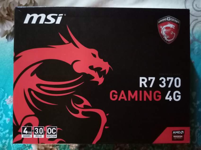  AMD Radeon R7 370 4GB GDDR5 DVI-I/DVI-D/HDMI/DP PCI-E Graphics Card - 0 - Graphic Card (GPU)  on Aster Vender