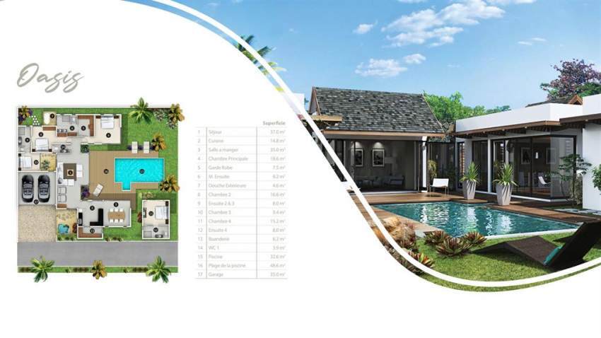 (Ref. MA7-398) Fontainebleau est une collection de villas luxueuses  - 5 - Villas  on Aster Vender