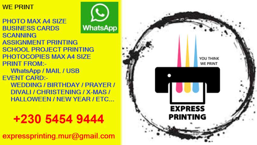 Express Printing - 0 - Others  on Aster Vender