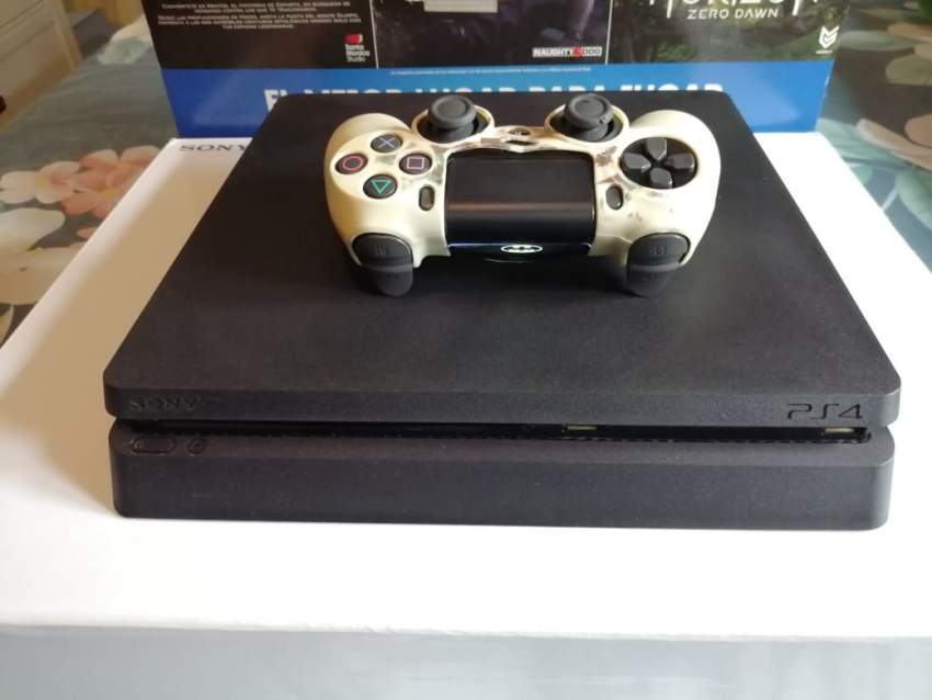 PLAYSTATION 4 - SLIM - 500GB - 3 - Other Indoor Sports & Games  on Aster Vender