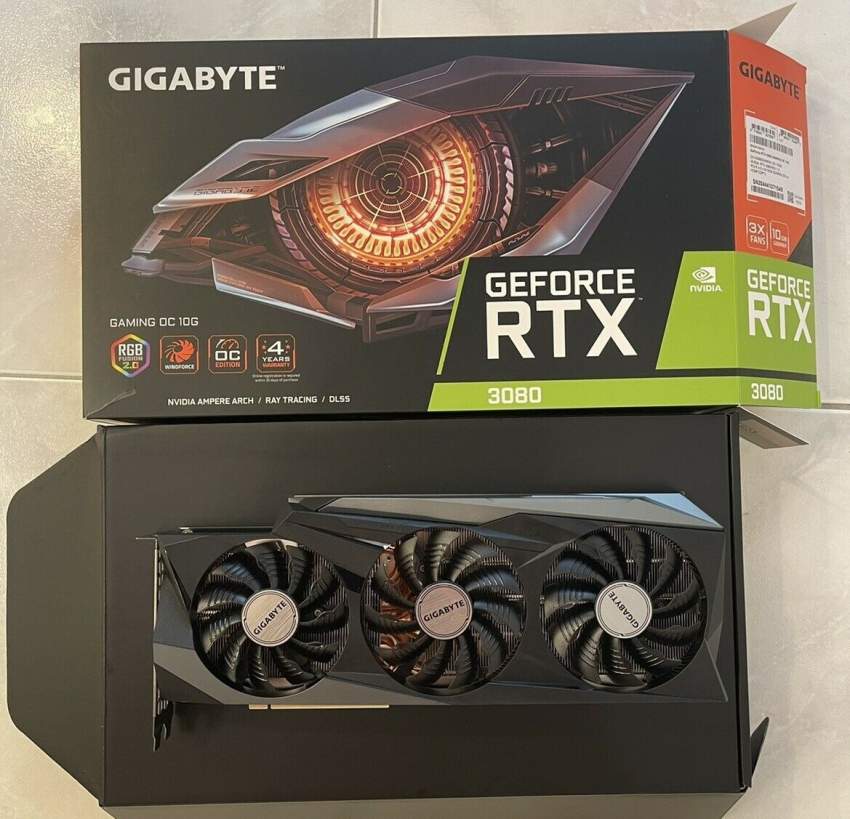 NON LHR GEFORCE RTX 3090, RTX 3080, RTX 3080 TI, RTX 3070, RTX 3060 TI - 6 - Graphic Card (GPU)  on Aster Vender